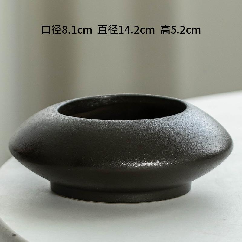 

Creative Phalaenopsis Special Flower Pot Ceramic Large and Small Caliber Lubao Green Plant Pot Home Desktop Ornaments