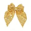 Glittering Sequined Hair Bows for Women Girl Daily Formal Occasion Wear Evening Party Accessories Headpiece Photo Props