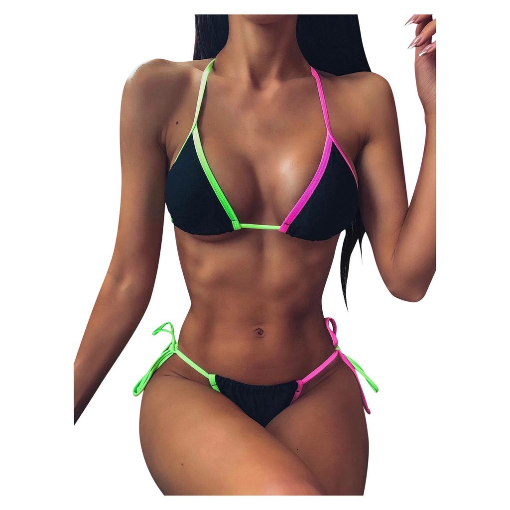 Women Bandeau Bandage Bikini Set Push-Up Brazilian Swimwear Beachwear Swimsuit