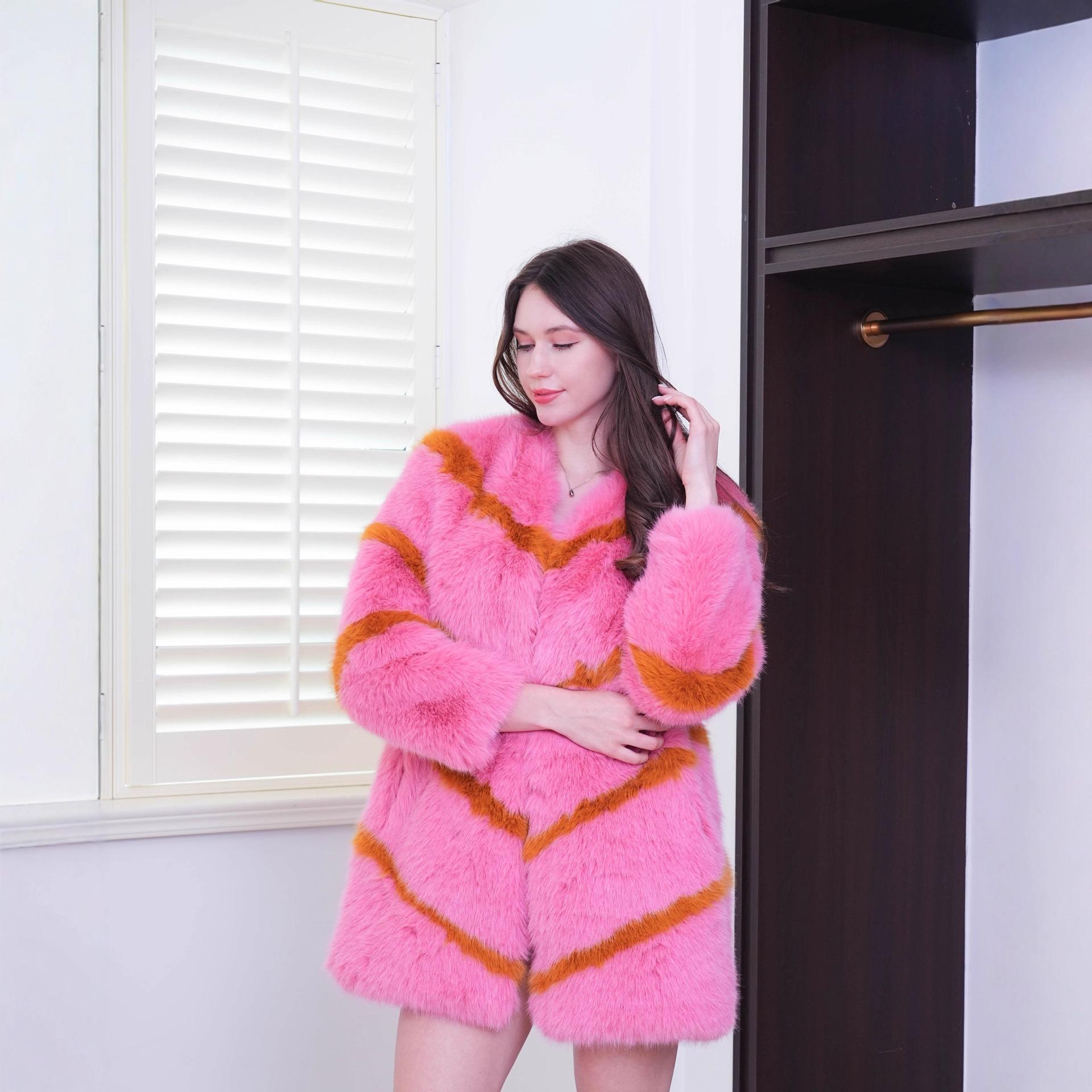 

Новая теплая куртка из искусственного меха one size fits all мерцание