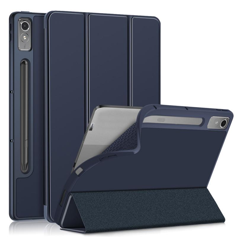 Fashion Paint Magnetic Leather Cover for Lenovo Xiaoxin Pad Pro 12.7 Case with Auto Wake/Sleep Silicone Tpu Shockproof Cover
