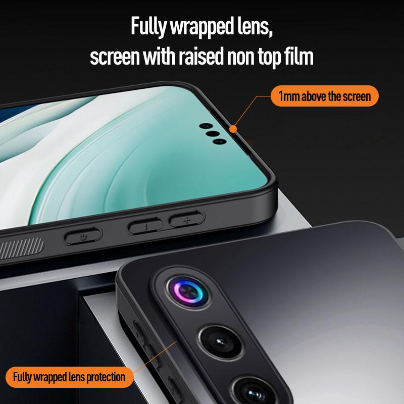 Magnetic Case for ZTE Nubia RedMagic 10 Air 10 Pro Plus 9s 9Pro + Hard Shockproof Matte Bumper Wireless charging Holder Cover