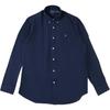 Polo Solid Logo Long Sleeve Shirt Men Shirts Blue 710928252-007