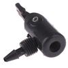 1Pc Bicycle Pump Nozzle Hose Adapter Double/Single Head Pumping Valve Converter