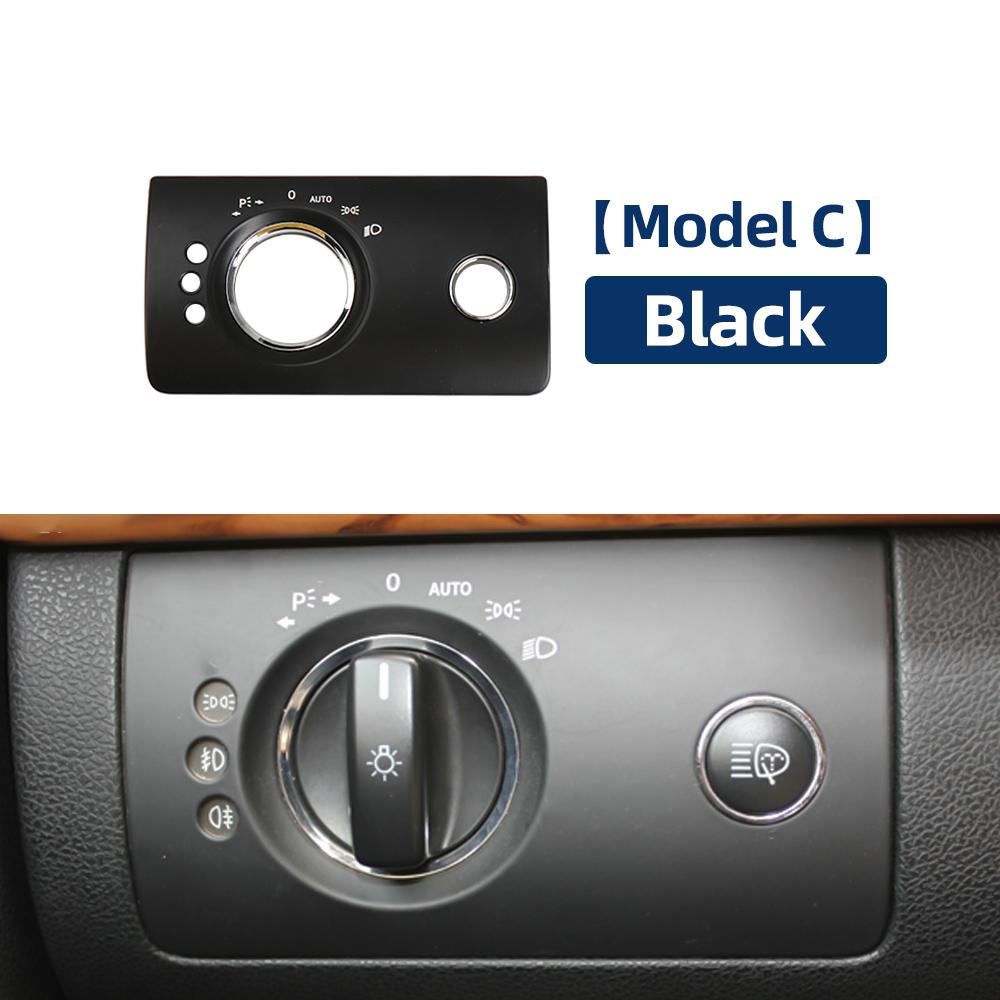 For Mercedes Benz ML300 ML350 GL320 GL350 W164 X164 New Black Car Headlight Switch Cover Panel Replacement 1645453504