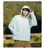 Unisex UV-Protection Hooded Ice Silk Summer Suit with Detachable Features