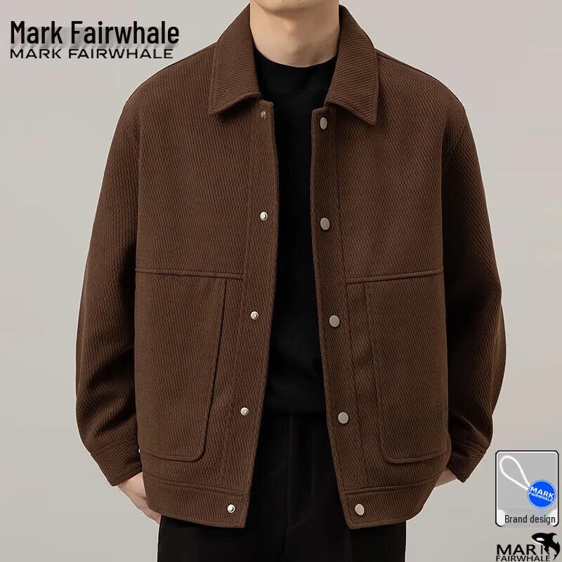 Mark Fairwhale Men's Loose Fit Casual Jacket