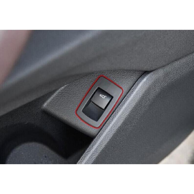 Tailgate Rear Door Switch Cover Car Inner 2018-21 Fit For BMW X2 F39 Wood Grain