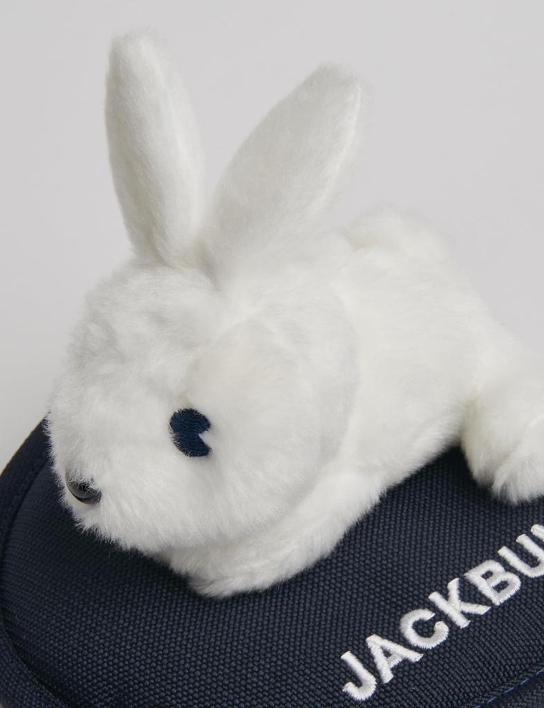 [Jack Bunny] Fortsetzung des Standardprodukts Putter-Abdeckung [Logo-Reißverschluss-Serie] (für Hammer mit Kaninchen)  Golf PT 262-4984139 120Navy FR