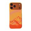 Kevlar Carbon Fiber Texture Magnetic Case for iPhone 17 Pro Max - Water Decal Half-Wrapped Protective Cover