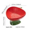 Chinese Style Ceramic Bowl Set: High-Foot, Large Capacity for Rice, Soup, Fruit; Includes Children's Bowl and Spoon