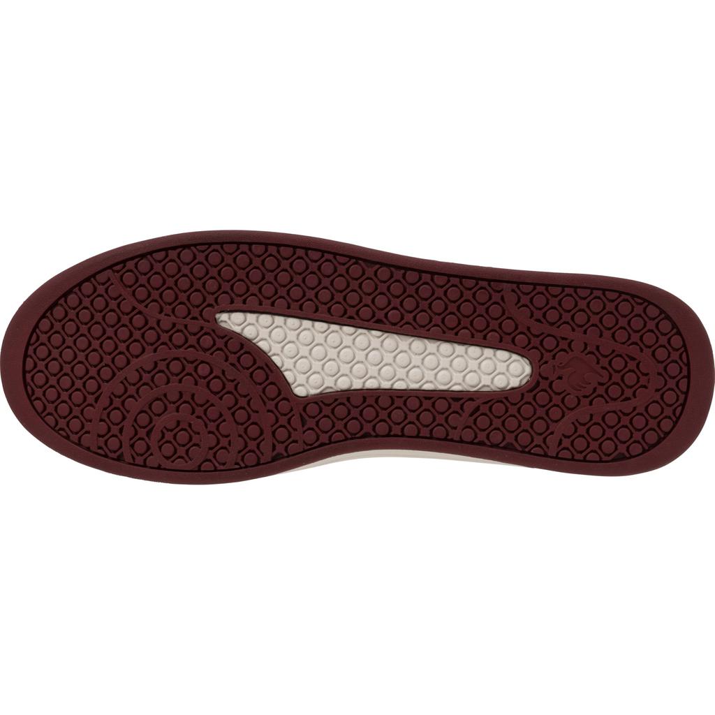 Coq Sneakers LCS Emblem France EVA Deodorant Ventilation Cushion Simple Lightweight White cm [Le Sportif] Men's Women's White/Red (LU4FSN60UZ) 25.5