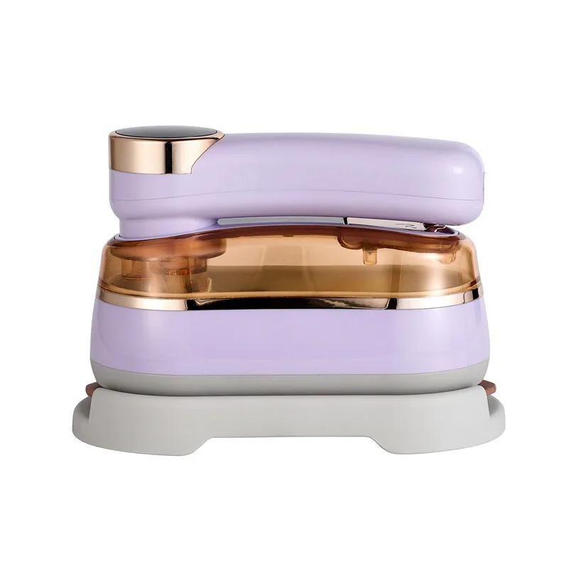 

Ручной электрический утюг с цифровым дисплеем, ручной регулировкой температуры, мощная паровая щетка 1-Speed фиолетовый