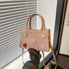 Shaped Heart Pattern Single Shoulder Crossbody Bag Handbag Women Gift Fashion