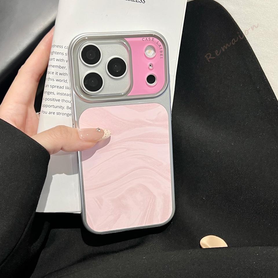 New Official Phone Case For For Iphone 1 14 12 13 16 17 Pro Max Bling Bling Glitter LEN Camera Shockproof Protector Cover