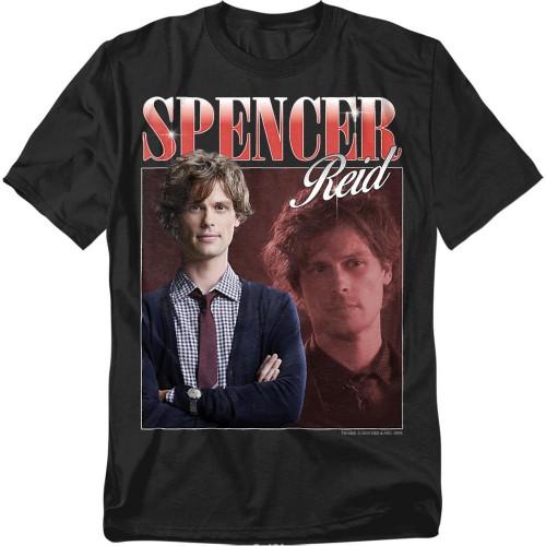 Criminal Minds Unisex Erwachsenen T-Shirt Spencer Reid