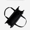 By ESquire Women S Rogy Nylon Square Tote Bag Black