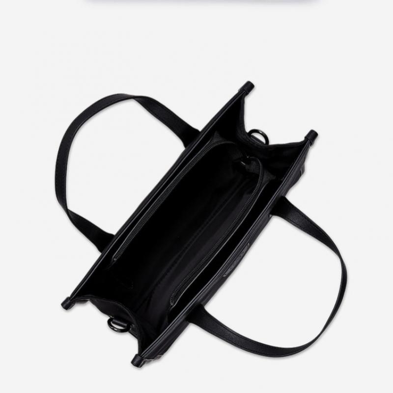 By ESquire Women S Rogy Nylon Square Tote Bag Black