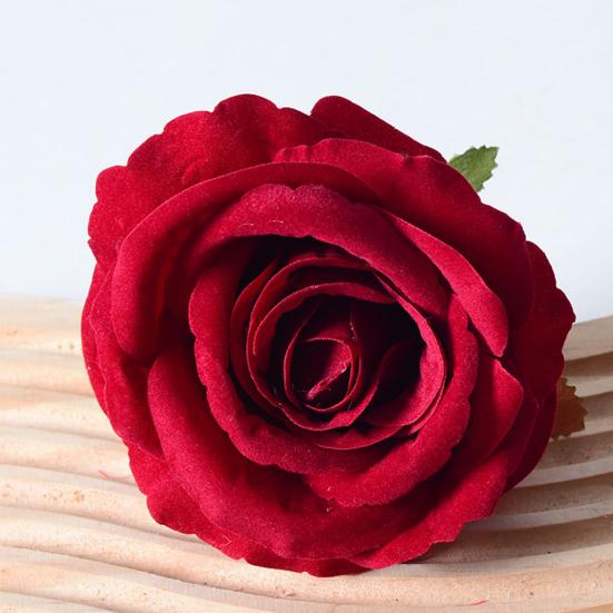 Artificial Rose Flower Heads 2.3" Fake Silk Rose Heads for Wedding Centerpieces Bridal Bouquets DIY Floral Crafts