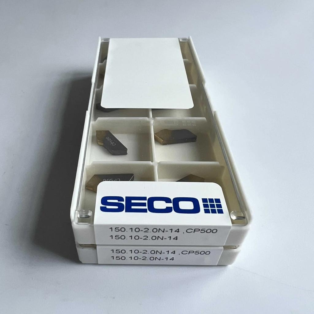 Seco / 150.10-2.0N-14,CP500 /Original Genuine CNC Alloy Blade 10 PCS