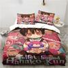 Anime Toilet-Bound Hanako-kun 3D Printed 2/3pcs Bedding Set Duvet Covers Pillowcases Comforter Bedding Set Bedclothes Bed Linen