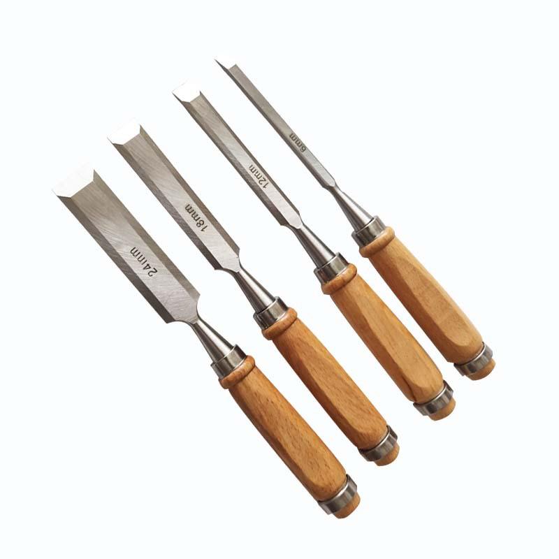 Carpentry Chisel Professional Joinery Half Gouge Flat Woodworking Sculpture Tool Wood Carving Chisels Set Woodcut Carving Knife