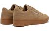 Reebok CLUB C 85 W+ Low top Skateboard Shoes Unisex Brown Yellow 24FRC901U0GY4