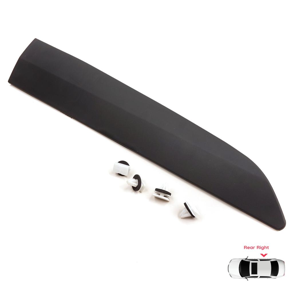 ESP1218-2 Hintere Rechte Schiebetür Zierleisten Panel für Ford Transit Tourneo Courier MK1 B460 2014-2023 1854158