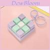 Tetris Stress Relief Keychain With Pressing Buttons For Hand Coordination Toy