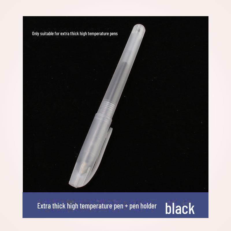 

Высокотемпературный исчезающий маркер для ткани, кожи и т. д.. Термостираемая, устойчивая к выцветанию цветная маркер-маркер с повышенной толщиной. extra thick чёрный