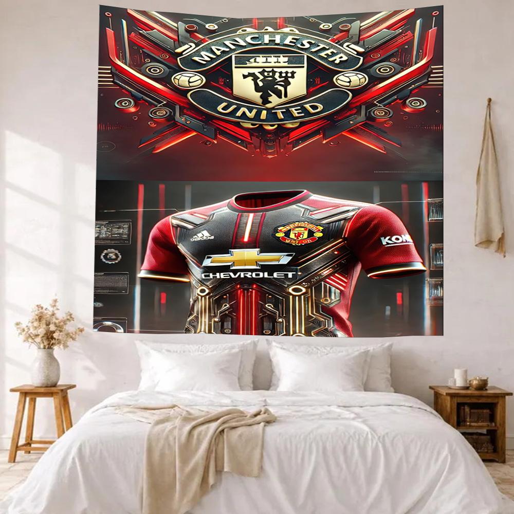 Manchester Wall Decor Tapestry Art For Pet Memorial Birthdaywedding Party Backdrop Family Gift