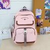 Schoolbag1011 new Japanese ins high value college style junior high school students multi-compartment lightweight backpack women's schoolbag