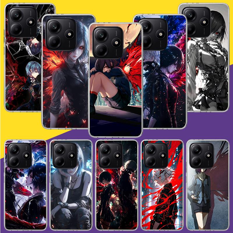 G-Ghoul Tokyo Touka Kirishima Phone Case For Xiaomi Redmi Note 15 14 13 12S 12 Pro Plus 11S 11E 11 11T 10S 10 Art Soft Pattern C