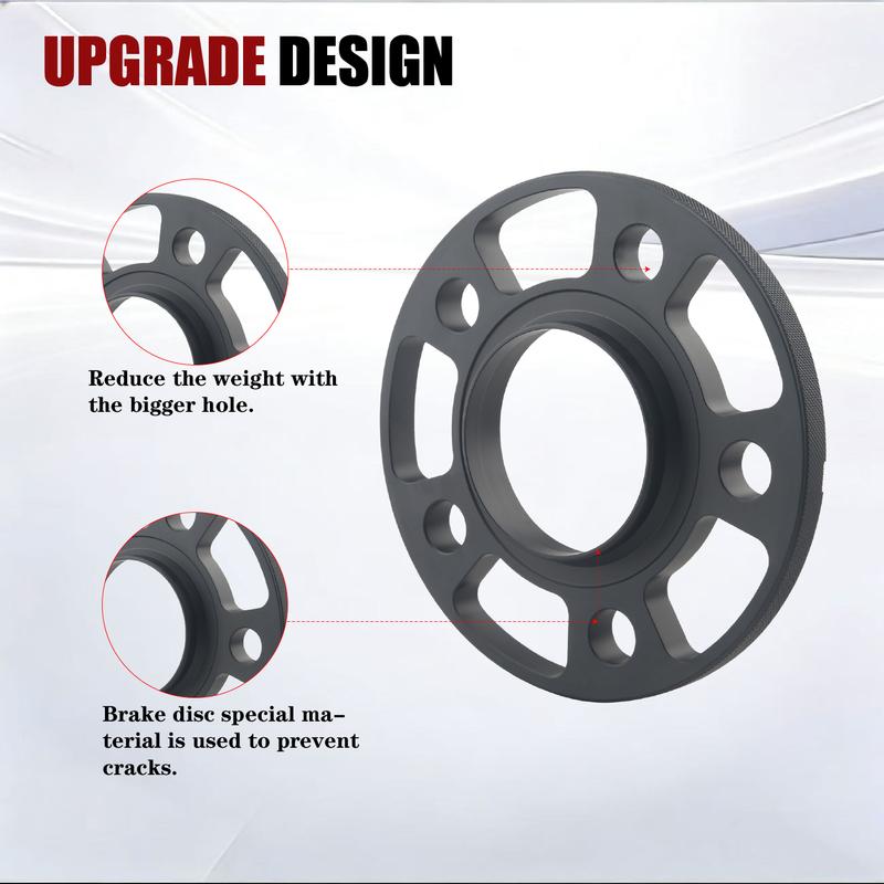 Adapter Dystansowy Koła 12/15/20mm PCD 5x112 CB 66.6mm-66.55mm 5-śrubowy Pasuje do Samochodów Benz 2Sztuki/zestaw Aluminium 6061-T6