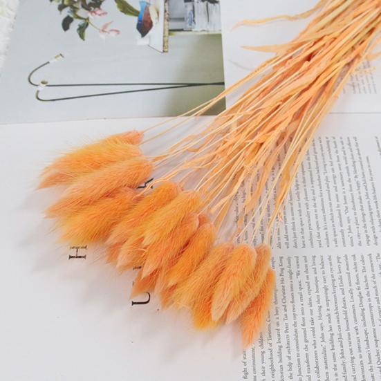 1 Set Dried Flower Bouquet Romantic Easter Celebration Bunny Tail Household Products