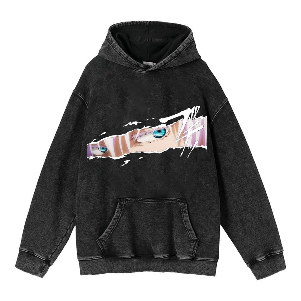 Autumn And Winter Washed Retro Hoodie Riman Retro Sweater