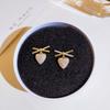 Diamond-inlaid Earrings  Small Radish Ear Clips  No Piercings Women's Earrings  Fashionable Earrings  Sweet and Cool Style Earrings  New Style