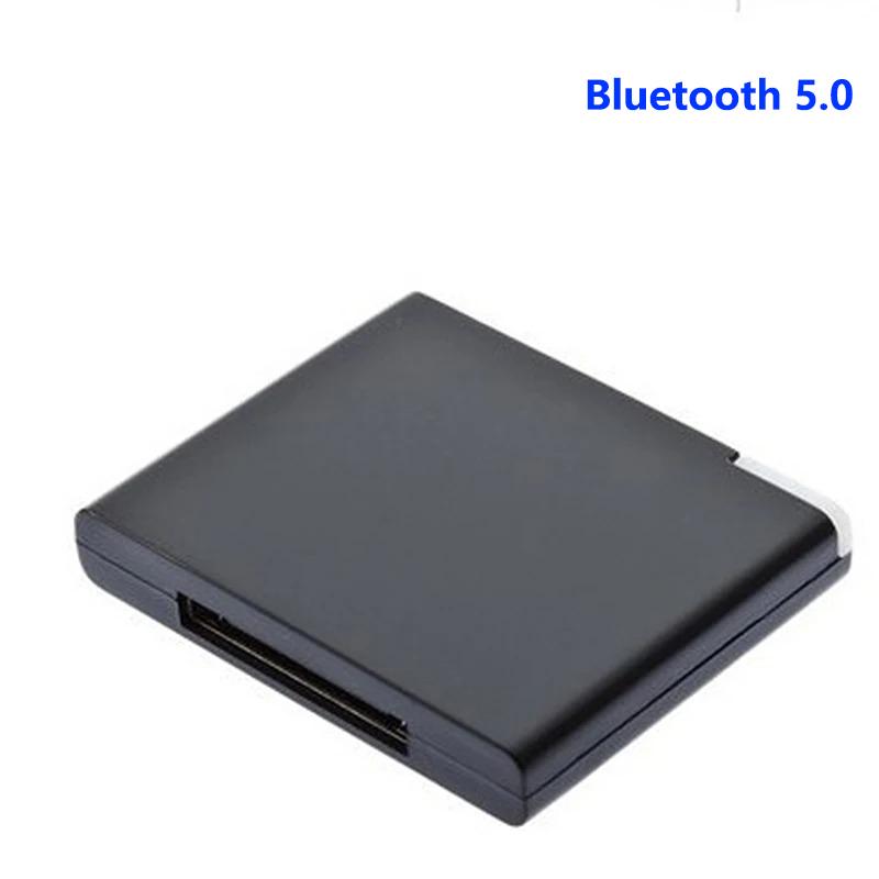 

30-контактный Bluetooth 5.4 аудиоприемник A2DP музыкальный мини беспроводной адаптер для iPhone iPod 30-контактный разъем аналоговый динамик