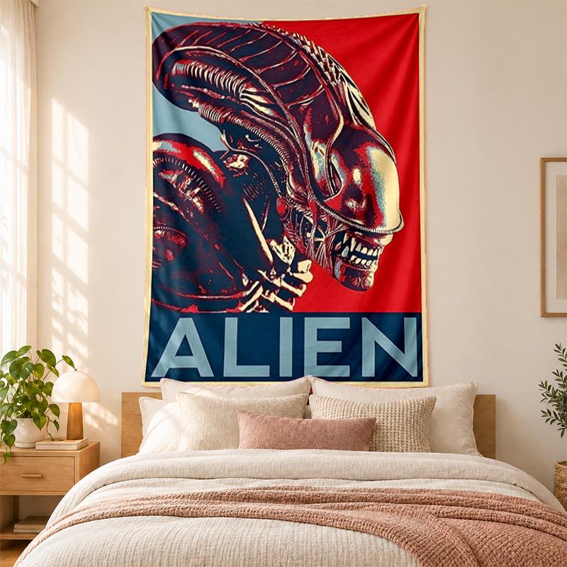 Alien Tapestry highquality for decorating living room bedroom dorm walls ideal as bedroom wallart orholiday gift