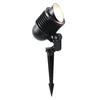 220V IP33 Waterproof 45 Beam Angle 3500K Warm White Aluminum LED Garden Spotlight for Outdoor Landscape Lighting Spike for