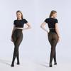 Damen High-Waist Nahtlose Bodystocking Strumpfhose Mit Formgebendem Effekt Blickdicht Transparent Leggings Winter