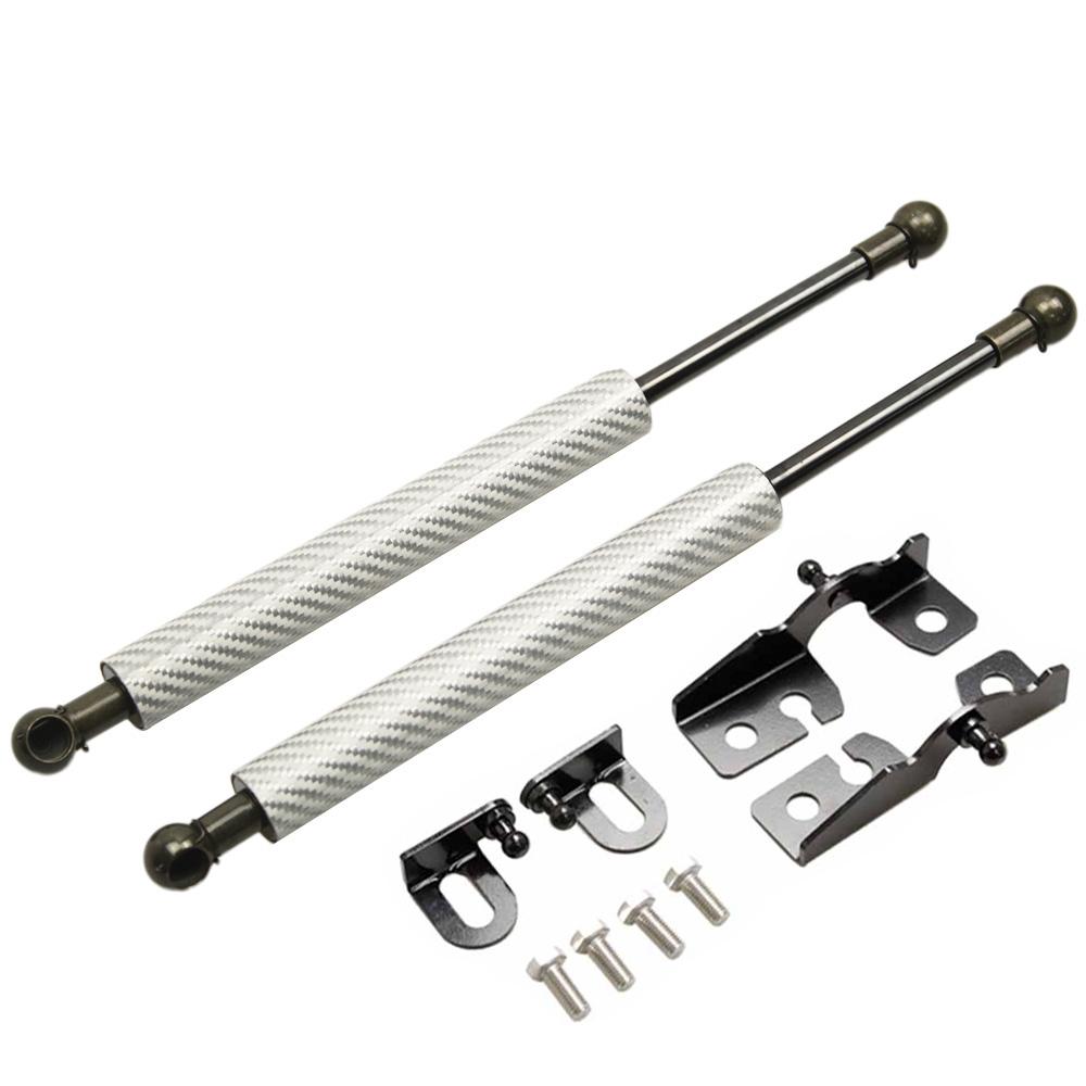 For 2015- Fiat 124 Spider Front Bonnet Hood Modify Gas Struts Carbon Fiber Spring Damper Lift Support Absorber
