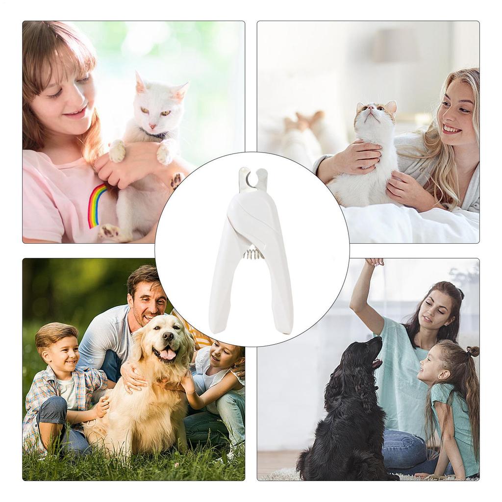 Cat Nail Trimmers Portable Safe Precise Animal Grooming Tool Puppy Toenail Clippers File Tool For Families Friends Teen Adults
