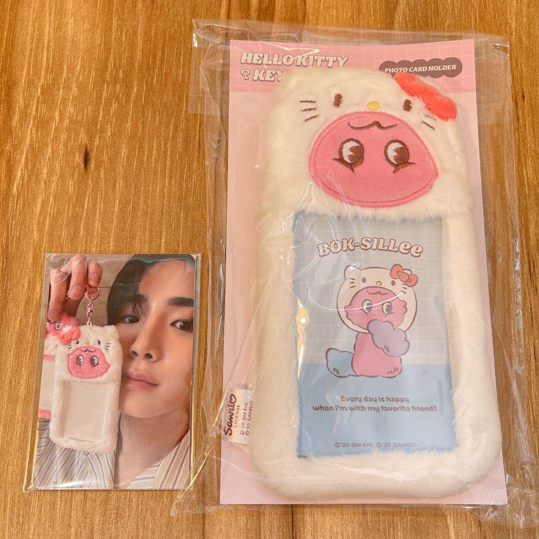 

[USED] KEY x Hello Kitty Korea POPUP White Card Holder