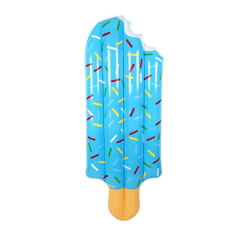 New Straight-Pull Small Watermelon Floating Row Red Watermelon Fruit Inflatable Enlarged Swimming Ring Color Card Bag 0.6Kg (,Inflatable floating row)