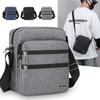 Men Crossbody Bag Nylon Urban Minimalist With Multiple Pockets For Daily Use