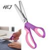 Leather And Paper Cutting Scissors Zigzag Sewing Scissors, Stainless Steel Serrated Shears with Ergonomic Handle, Precision Craft Handheld Edge