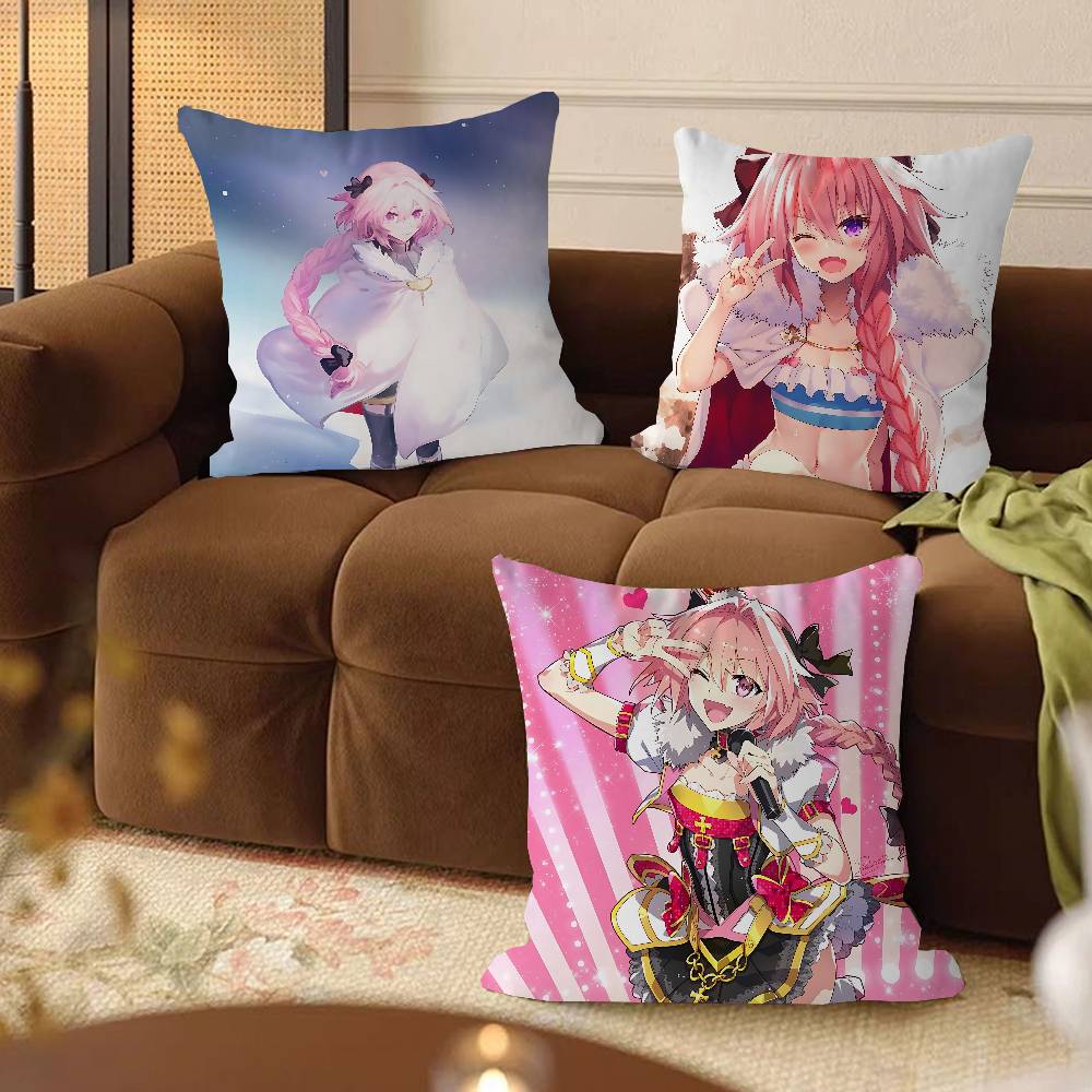 Anime Characters A-Astolfo Cushion Cover Decorative Pillow Sofa Home Decor Case Pillow Cases