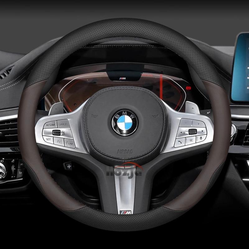 Kfwhl7 Leather Car Steering Wheel Cover for BMW X1 X3 X5 X6 X7 U11 F30 F34 F10 F20 G20 G30 G01 G02 G05 F15 F16 1 2 3 5 7 8 Series G11