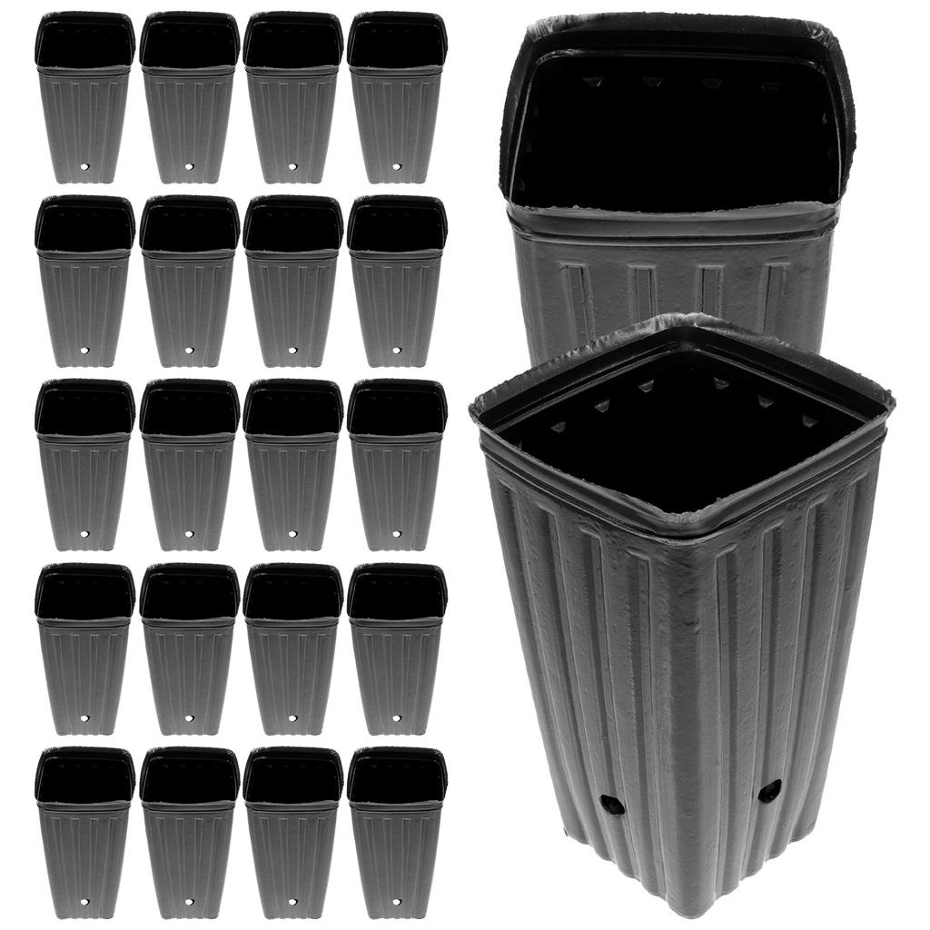 30 Pcs Nursery Cup Plant Grow Cup Seedling Flower Pot Planter Gardening Container Fruit Tree Root Protection Vegetable Growing